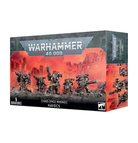 Chaos Space Marines - Havocs (43-61)